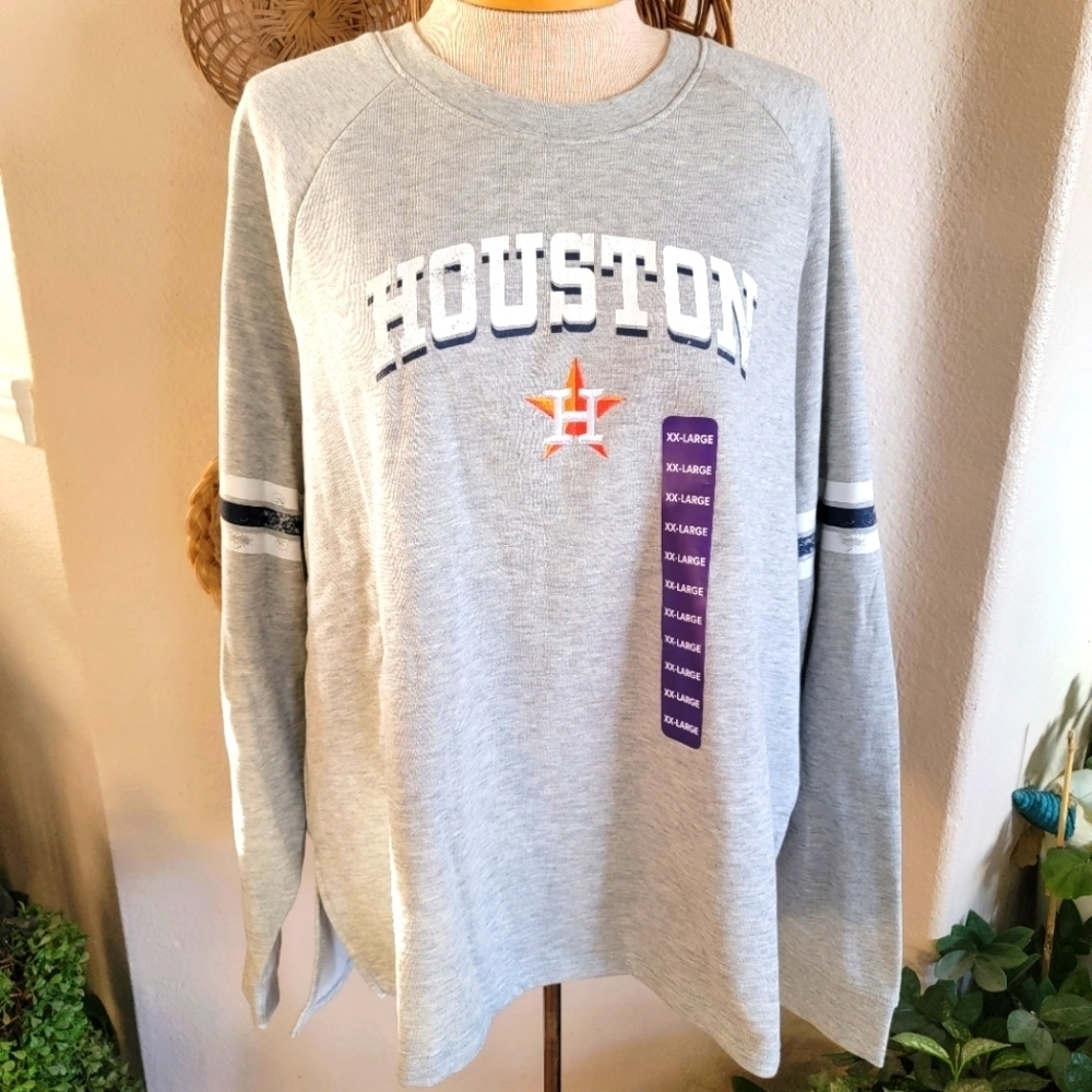 New Campus Lifestyle Houston Astros Pullover SZ XXL